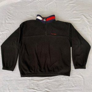 Vintage 90s Tommy Hilfiger Quarter Zip Fleece - Mens Extra Large